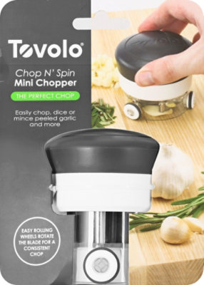 Tovolo Chop N Spin Garlic Chopper - EA - Image 2