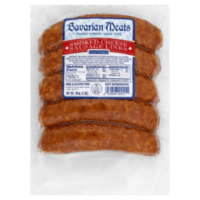 Bavarian Meats Smoked Cheese Sausage - 16 OZ - Image 1