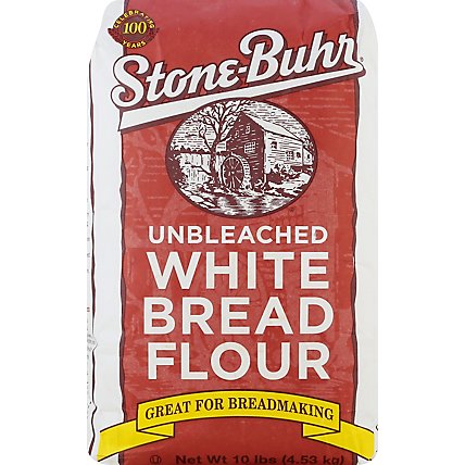 Stone Bhr Unbleached Flour - 10 LB - Image 2