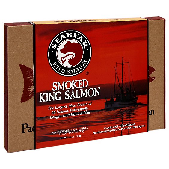 Sea Bear King Salmon Smoked - 6 OZ