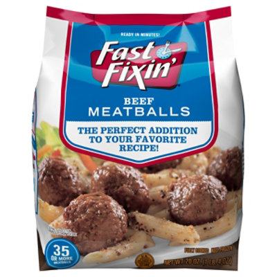 Fast Fixin Beef Meatballs - 20 Oz - Image 3