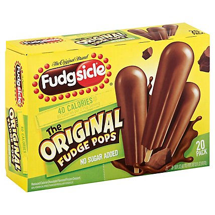 Fudgsicle Fudge Bars Original 20 Count - 33 Fl. Oz. - Image 1