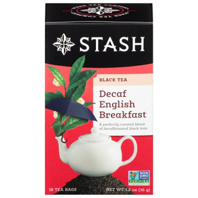 Stash English Breakfast Decaffeinated Tea - 18 CT - Image 2