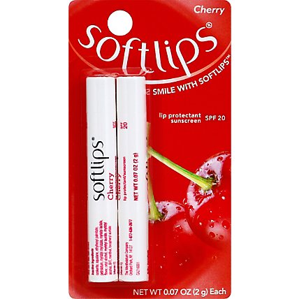 Softlips Cherry Spf20 Value Pack - .14 OZ - Image 2