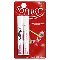 Softlips Cherry Spf20 Value Pack - .14 OZ - Image 1