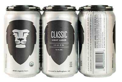 Aslan Organic Lager Series 6pks In Cans - 6-12 FZ - Image 1
