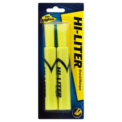 Carter Hi Lighter Yellow 2pk - EA - Image 1