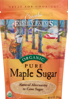 Coombs Organic Maple Sugar - 6 OZ - Image 2