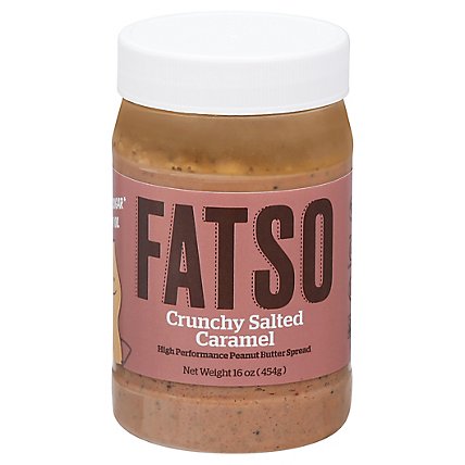Fatso Peanut Butter Salted Caramel Crunchy - 16 OZ - Image 3