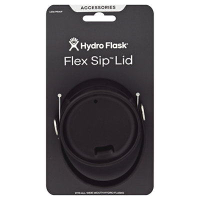 Hydroflask Wide Mouth Flex Sip Lid Black - EA - haggen