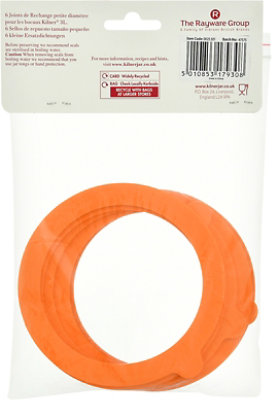 Typhoon Pack Of 6 Rubber Seals - 102 Fl Oz Jars - EA - Image 4