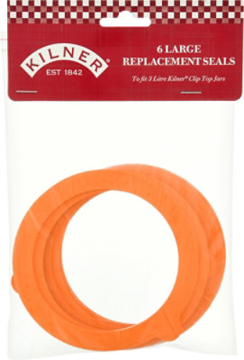 Typhoon Pack Of 6 Rubber Seals - 102 Fl Oz Jars - EA - Image 2