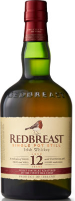 Redbreast Irish Whiskey 12 Year Old - 750 Ml - Image 1