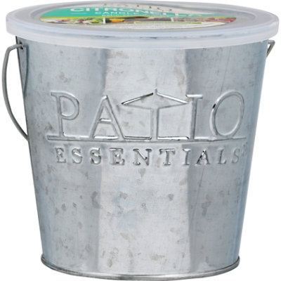 Patio Ess Citronella Galvinized Bucket - EA - Image 3