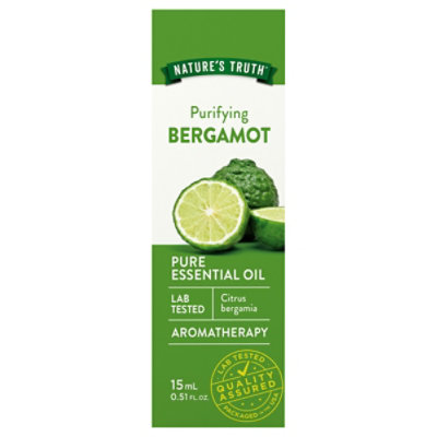 Natures Truth Bergamot Essential Oil - .5 FZ - Image 1