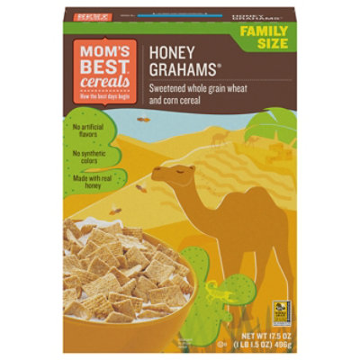 Mom's Best Honey Grahams - 17.5 OZ - Image 3