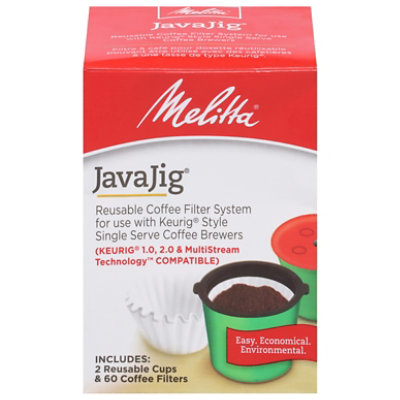 Melitta Javajig Fltr Coff System Reusabl - 30 CT - Image 3