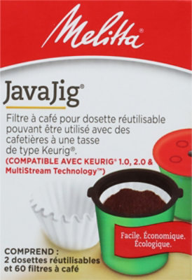 Melitta Javajig Fltr Coff System Reusabl - 30 CT - Image 4