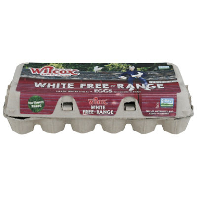Wilcox Free Range White Large Eggs 18 Pk - 18 CT - Image 3