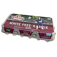Wilcox Free Range White Large Eggs 18 Pk - 18 CT - Image 2