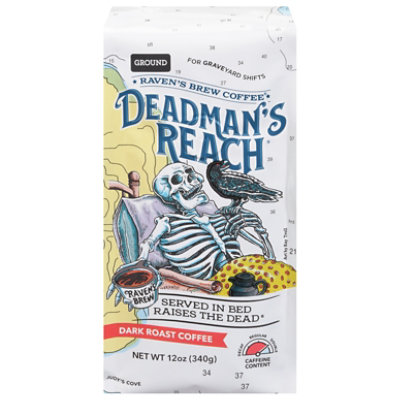 Raven's Brew  Deadman's Reach Ground Coffee - 12 OZ - Image 3