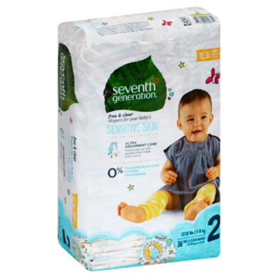 Sevnth Baby Diaper S - 36 CT - Image 1