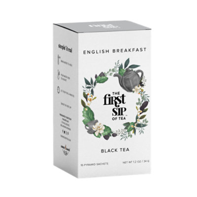 Spice Hut English Breakfast Black Tea Bags - 16 Count - Image 1