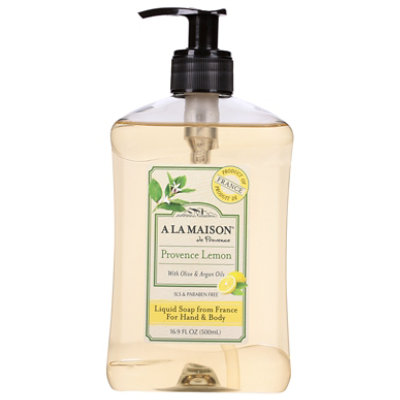 A La Maison Liquid Soap Lemon - 16.9 OZ - Image 1