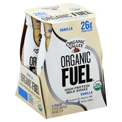 Organic Valley Milk Shake 4pk Prtn Vnla - 44 OZ - Image 1