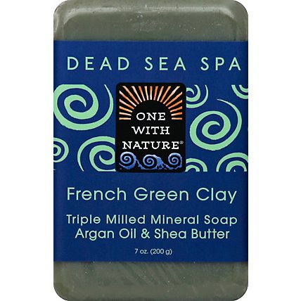 One With Nature French Green Clay Dead Sea Spa - 7 OZ - Image 2