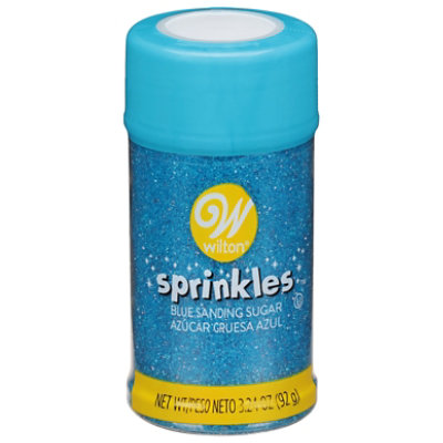 Wilton Blue Sugar Sprinkles - 3 OZ - Image 3