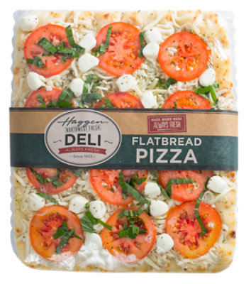 Haggen Margherita Flatbread Pizza - Made Right Here Always Fresh - Ea. - Image 1