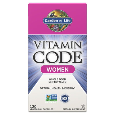 Garden Of Life Vitamin Code Womens Multi - 120 CT - Image 1