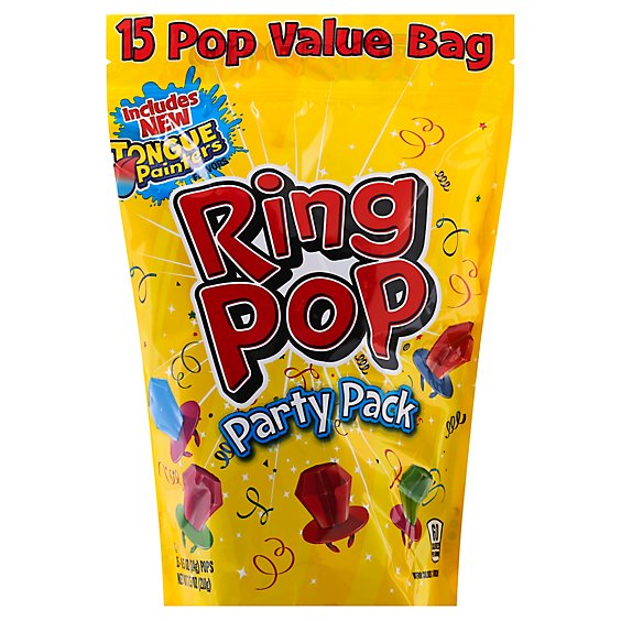 Topps Ring Pop Party Pack - 7.5 OZ
