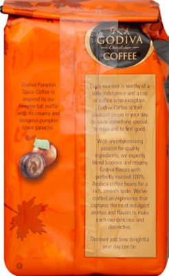 Godiva Pumpkin Spice Coffee - 11 OZ - Image 3