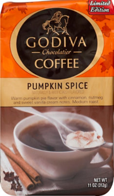 Godiva Pumpkin Spice Coffee - 11 OZ - Image 2