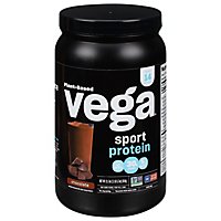 Vega Sport Protein Powder Chocolate - 21.7 OZ - Image 1