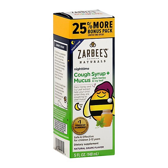 Zarbeees Child Nightime 25% More - 5 FZ