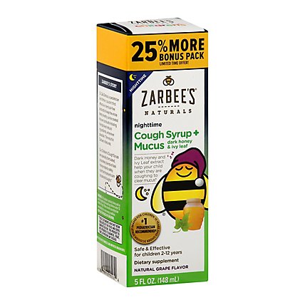 Zarbeees Child Nightime 25% More - 5 FZ - Image 1