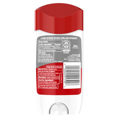 Old Spice Anti Perspirant & Deodorant Playmaker High Endurance - 3 Oz - Image 7