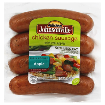 Johnsonville Smoked Apple Chicken Sausage - EA - Image 1