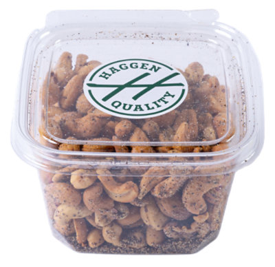 Sea Salt & Pepper Cashews - 9 Oz - Image 1