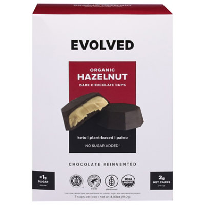 Evolved Hazelnut Butter Cups - 4.93 OZ - Image 3