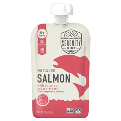 Serenity Kids Wild Salmon Btrnut Squas Beet - 3.5 OZ - Image 2