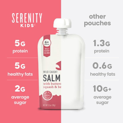Serenity Kids Wild Salmon Btrnut Squas Beet - 3.5 OZ - Image 3