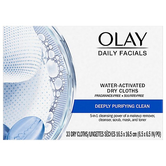 Olay 2 In 1 Cloths Refill - 33 CT