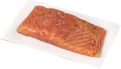 Salmon Atlantic Portion W/Wild Garlic Marinade - LB - Image 1