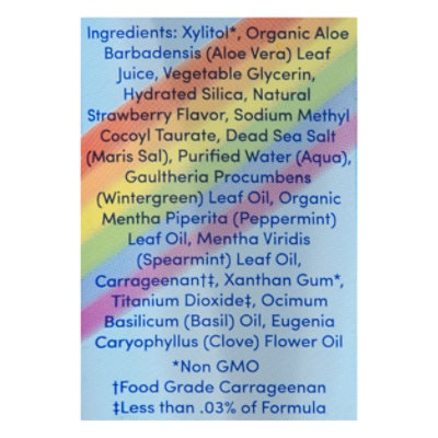Lumineux Oral Perf Straw Kids Toothpaste - 3.75 OZ - Image 4