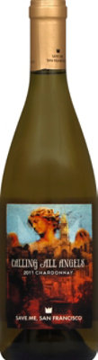 Save Me San Francisco Chardonnay White Wine - 750 Ml - Image 2