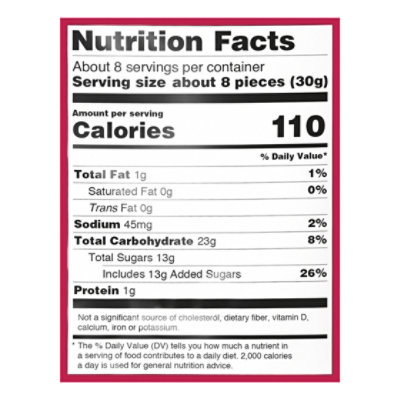 Darrell Lea Real Twist Bites Strawberry - 8 OZ - Image 4